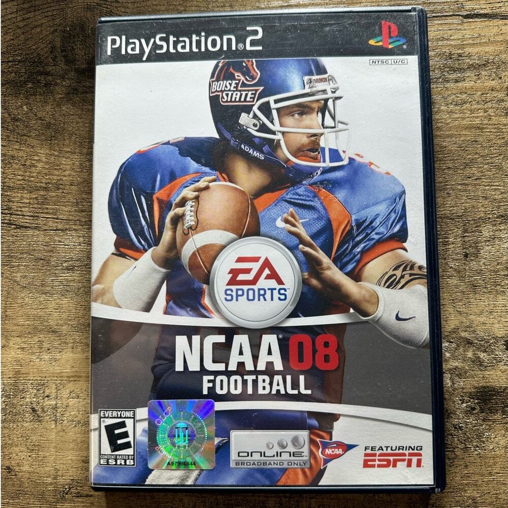 EA Sports NCAA 08 Football for Playstation 2 PS2 Complete In Box